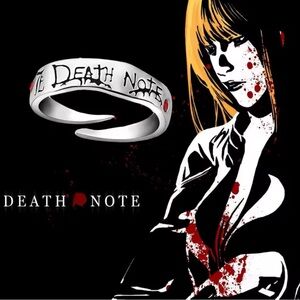 Anime Death Note Collectible Adjustable Ring NEW Manga Games Jewelry Fashion TCG
